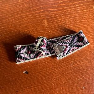 New handmade native-inspired beaded bracelet